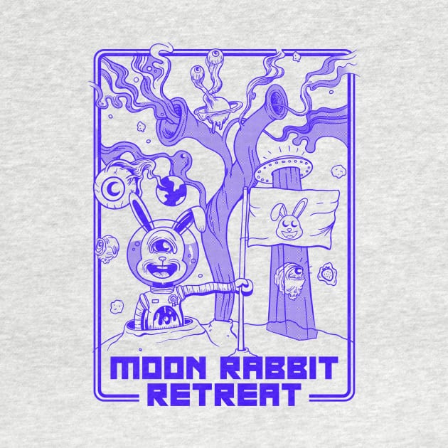 Moon Rabbit Retreat by lbergerdesign